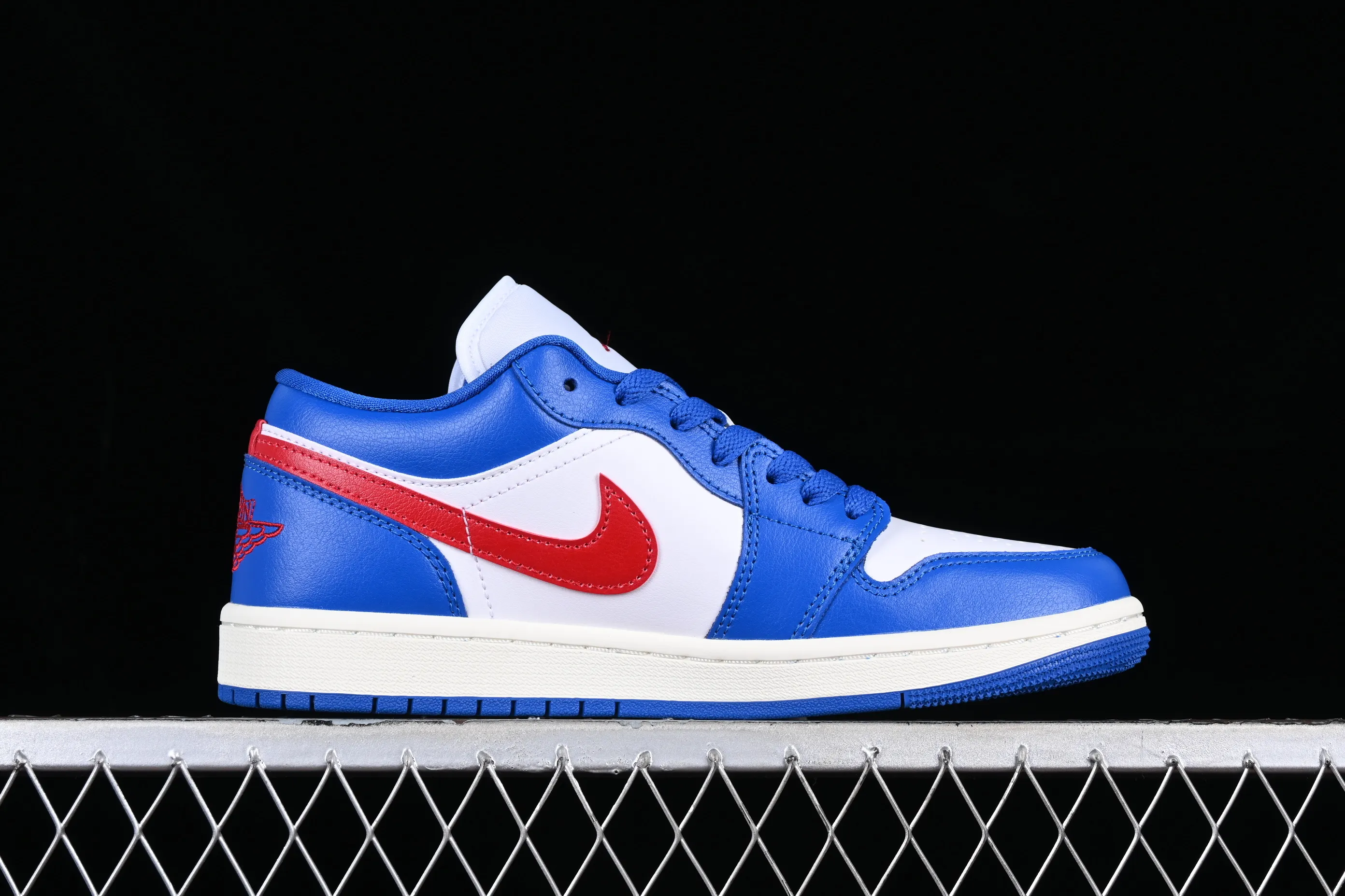 All categories Air Jordan Jordan series basketball shoes Air Jordan 1 Low G version pure original Air Jordan 1 Low "Sport Blue" AJ1 Joe 1 Independence Day color low top basketball shoes DC0774-416